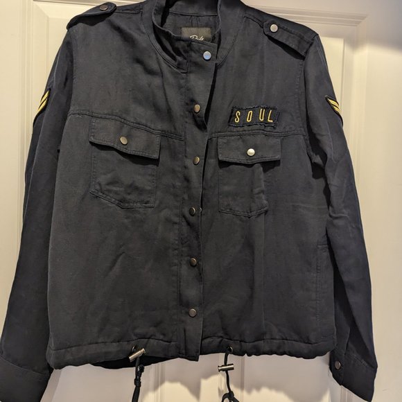 RAILS Dark Indigo Soul Military Jacket - Size M NWT - Picture 2 of 8